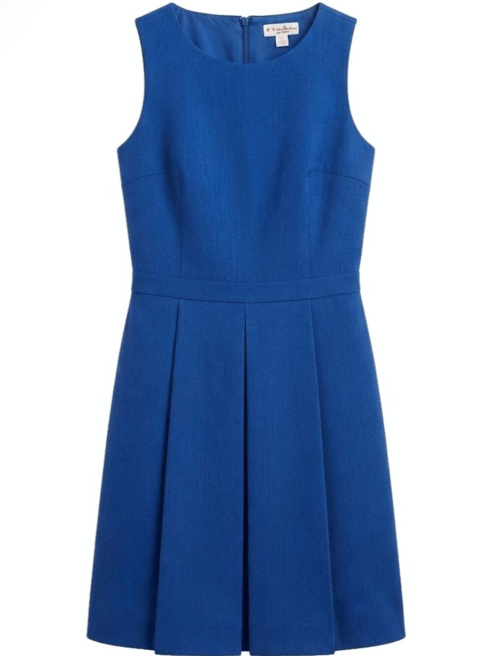 Brooks Brothers Red Fleece Blue Fit & Flare Dress